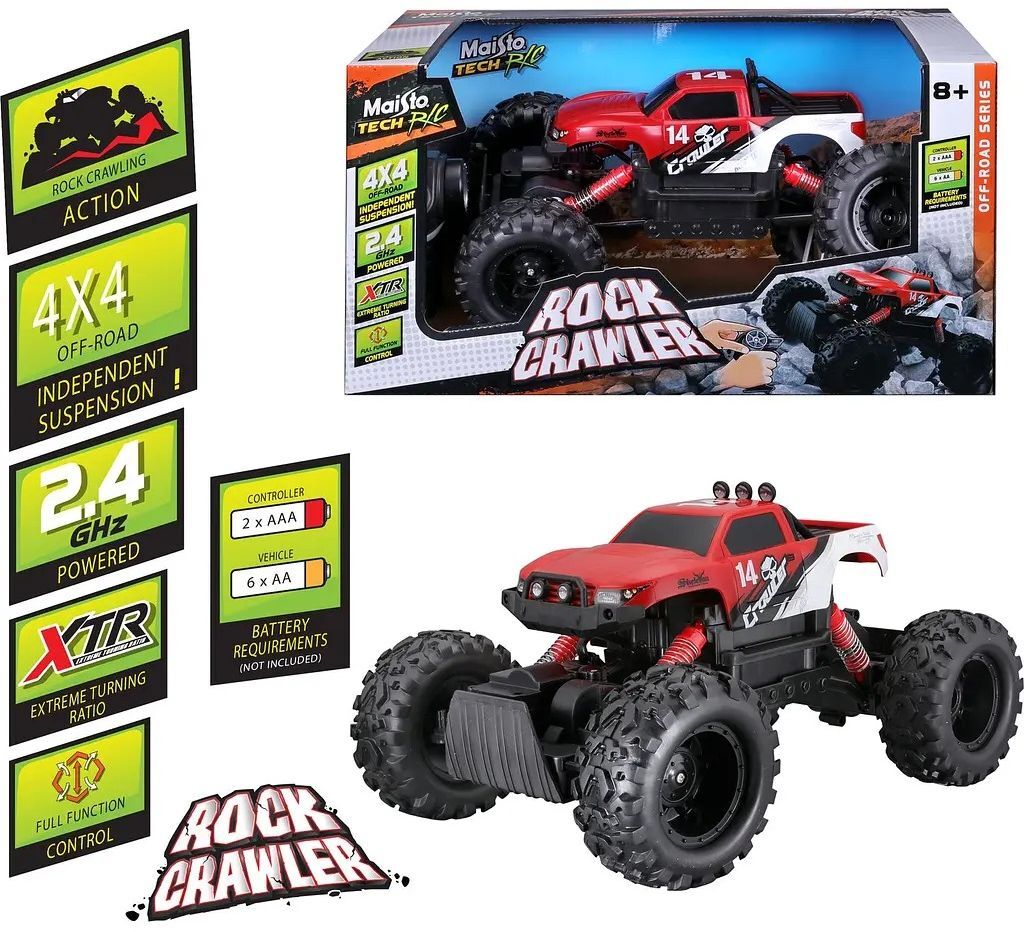 Машинка іграшкова на р/к "Rock Crawler" (82746 red)фото14