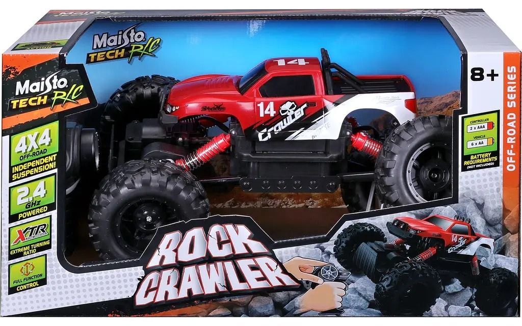 Машинка іграшкова на р/к "Rock Crawler" (82746 red)фото13