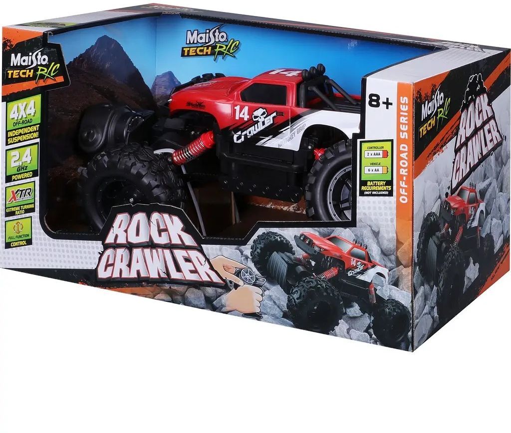 Машинка іграшкова на р/к "Rock Crawler" (82746 red)фото12