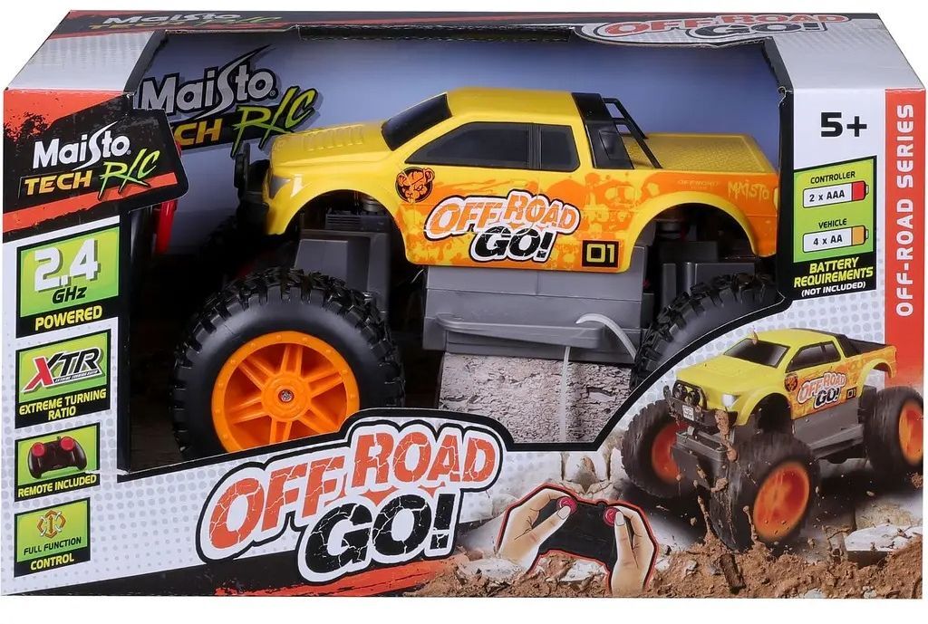 Машинка іграшкова на р/к "Off Road Go" (82759 yellow)фото13
