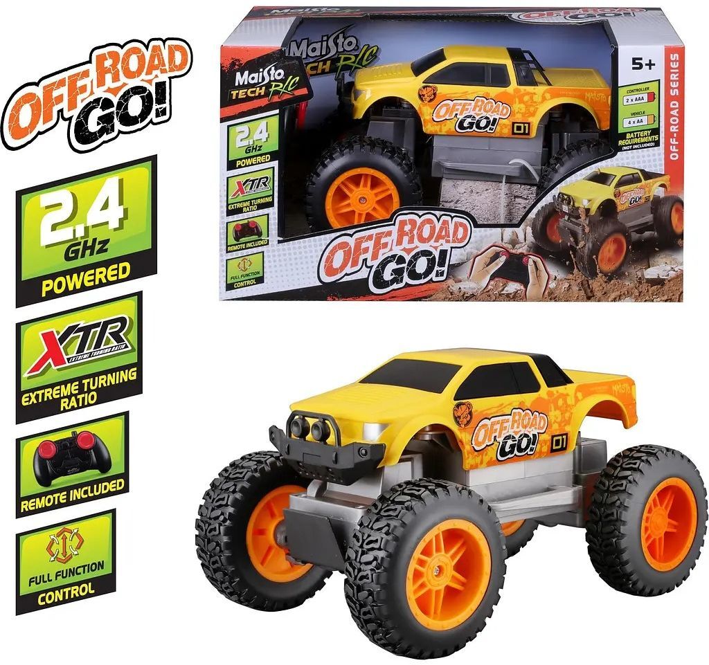 Машинка іграшкова на р/к "Off Road Go" (82759 yellow)фото14