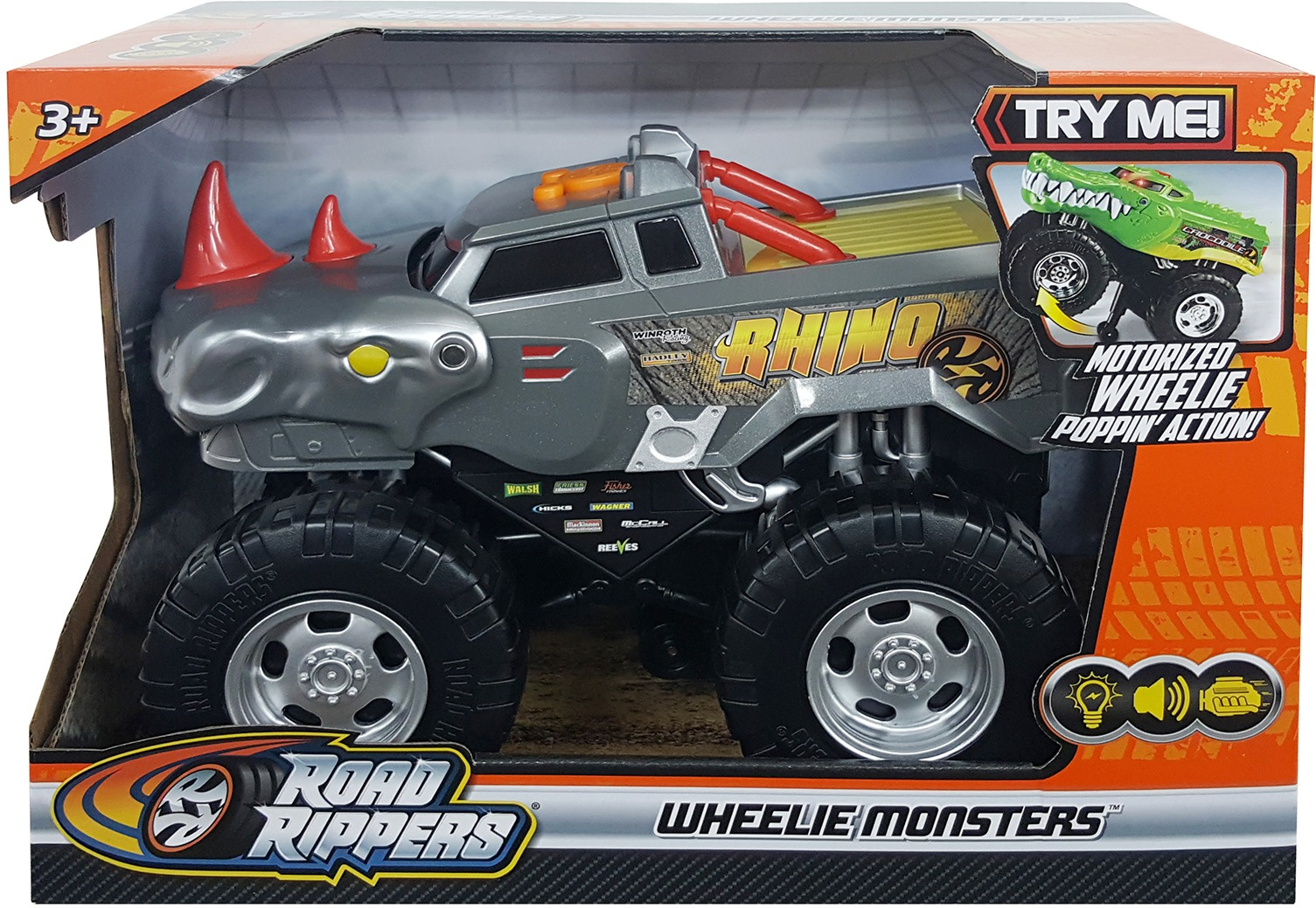 Машинка игрушечная - Roarin' Rhinoceros (39365) фото 8