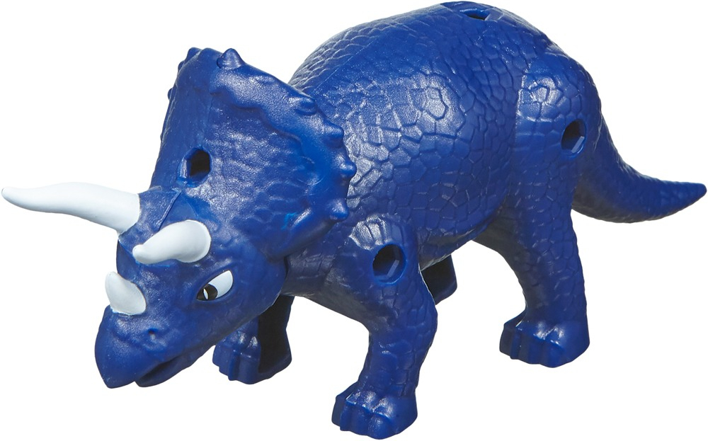 Игровой набор – машинка и динозавр Triceratops blue (39879) фото 6