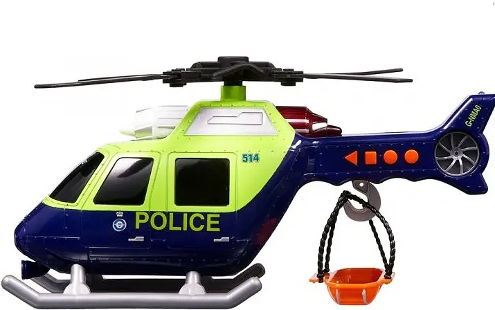 Машинка игрушечная - Вертолет - спасатели (39896) фото 3