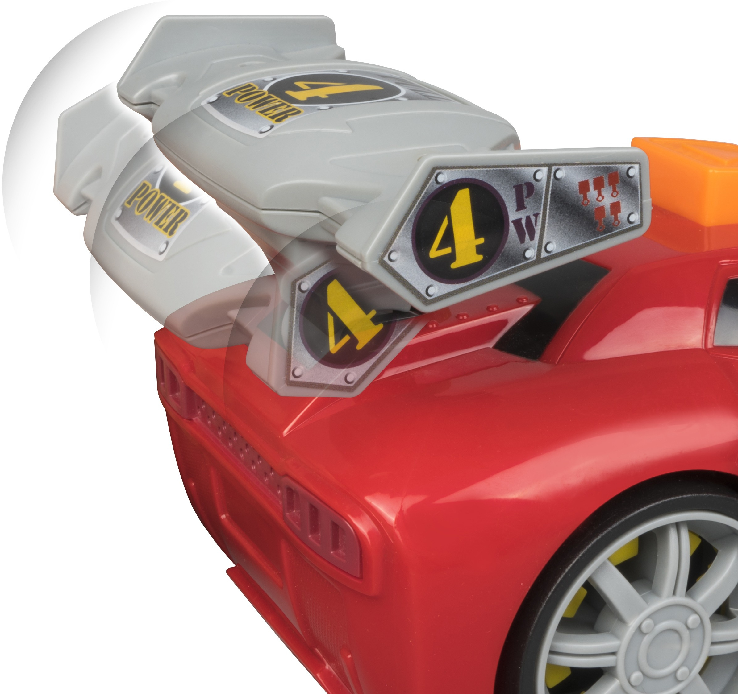 Машинка игрушечная - Power Wings - Race Car (20491) фото 8