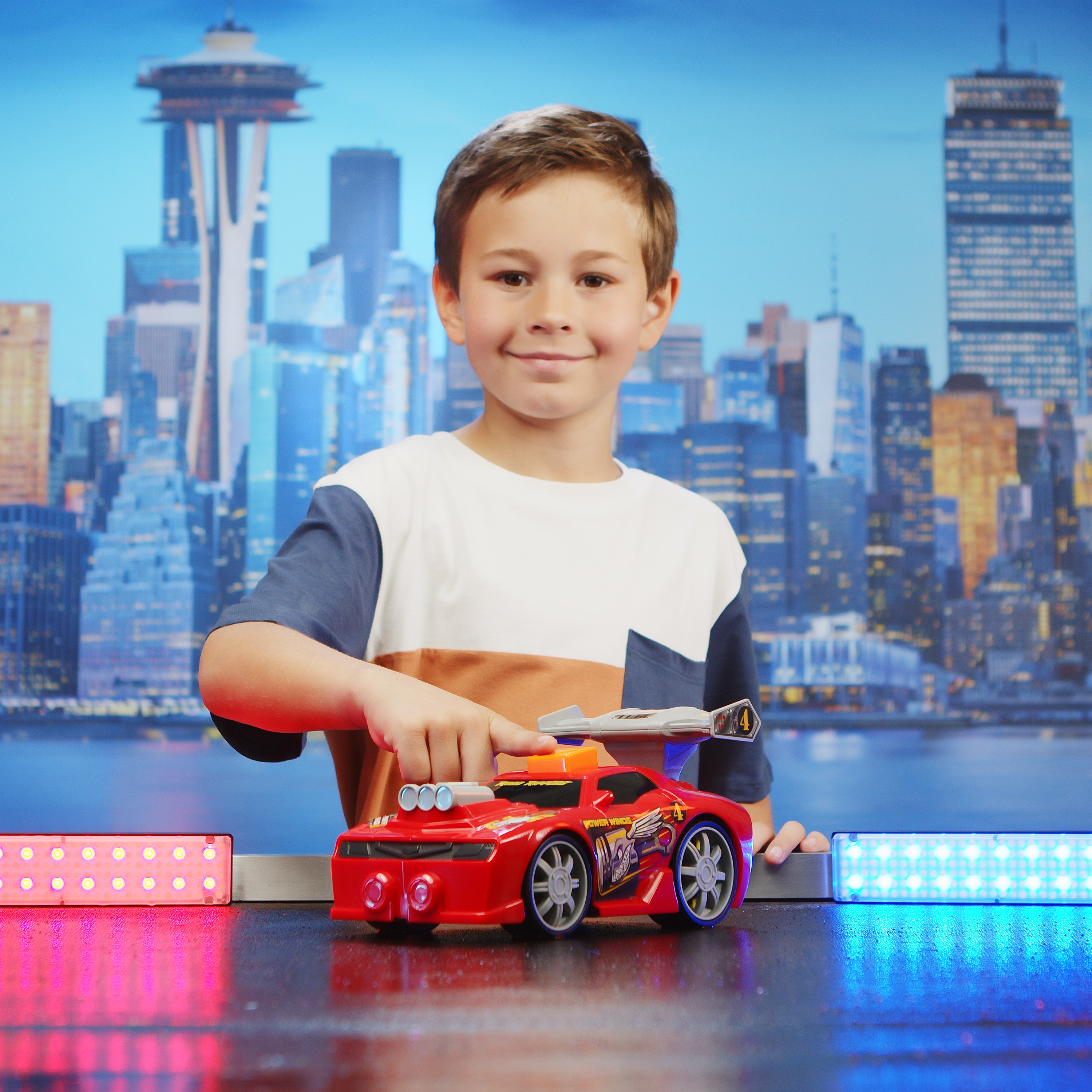 Машинка игрушечная - Power Wings - Race Car (20491) фото 10