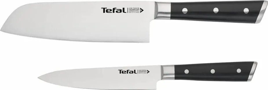 Набор ножей Tefal Ice Force, 2шт, черный (K232S224) фото