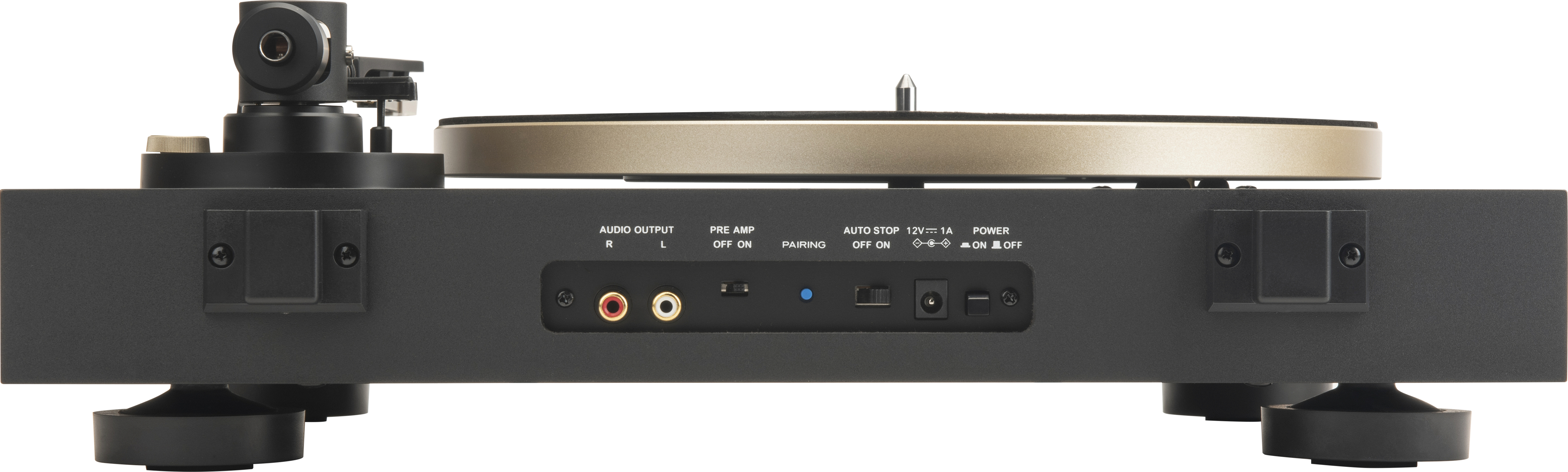 Проигрыватель винила JBL Spinner BT Black-Gold (JBLSPINNERBTGLDEU) фото 5