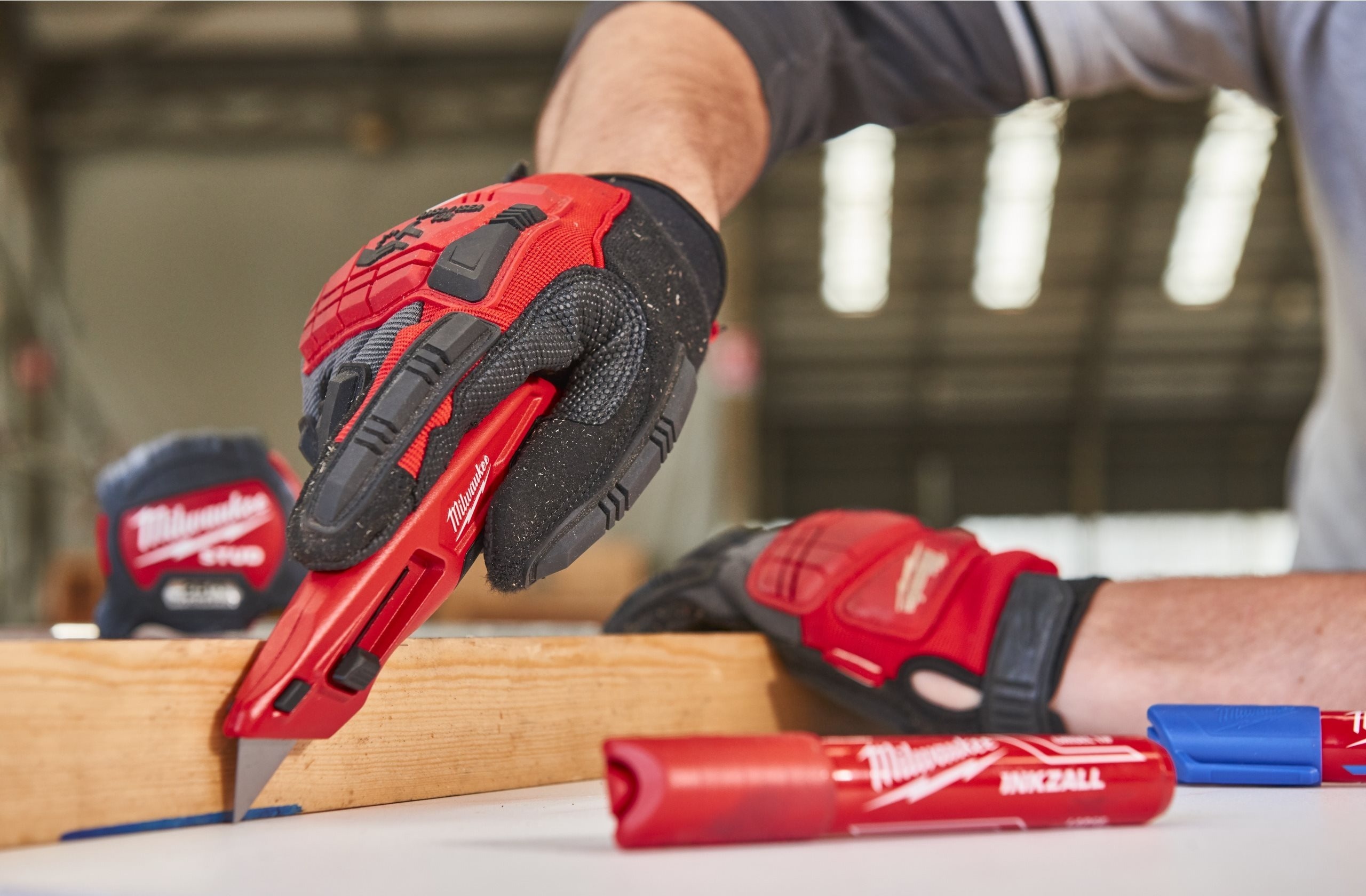 Рукавички робочі Milwaukee Impact Demolition, чорні (4932471909)фото3