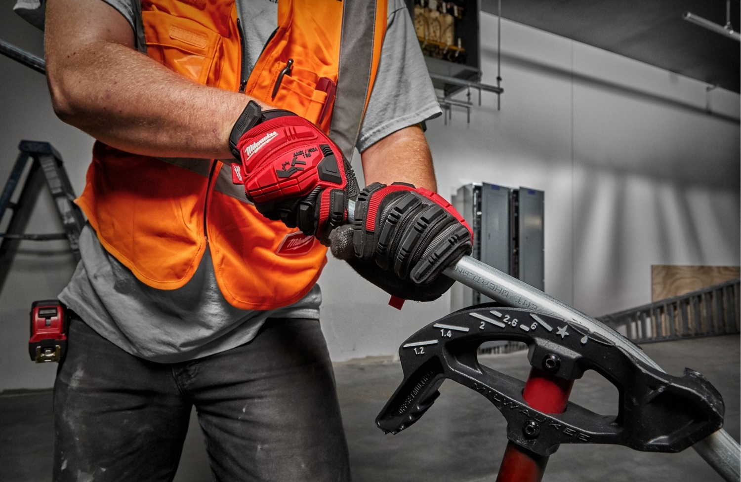 Рукавички робочі Milwaukee Impact Demolition, чорні (4932471909)фото