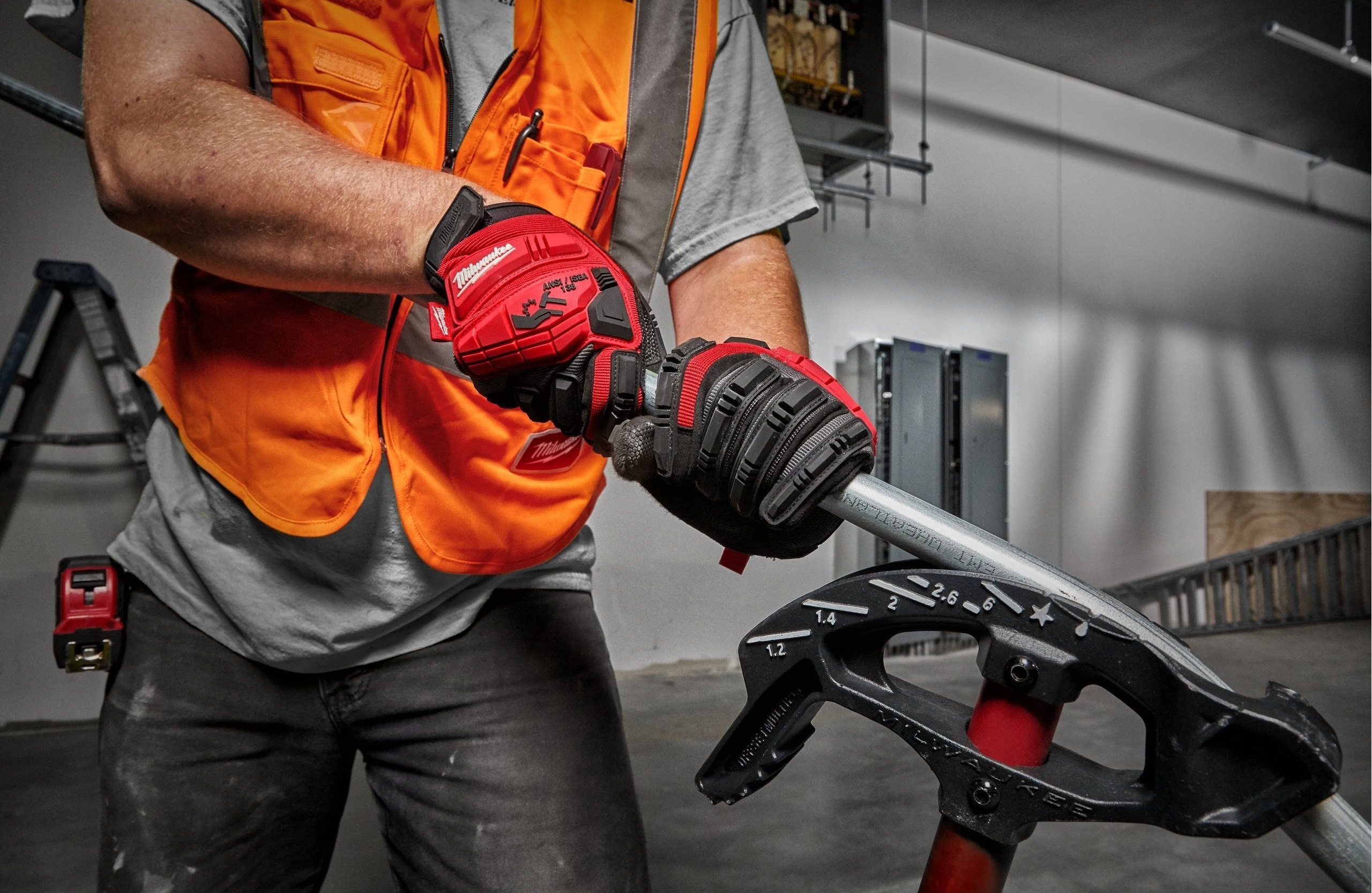 Рукавички робочі Milwaukee Impact Demolition, чорні (4932471909)фото6