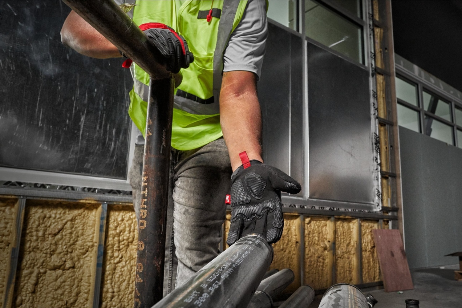 Рукавички робочі Milwaukee Impact Demolition, чорні (4932471909)фото