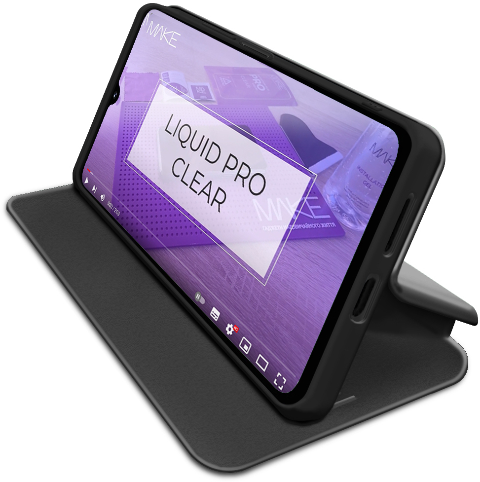 Чохол-книжка MakeFuture Samsung A06 Flip Black (MCP-SA06BK)фото3