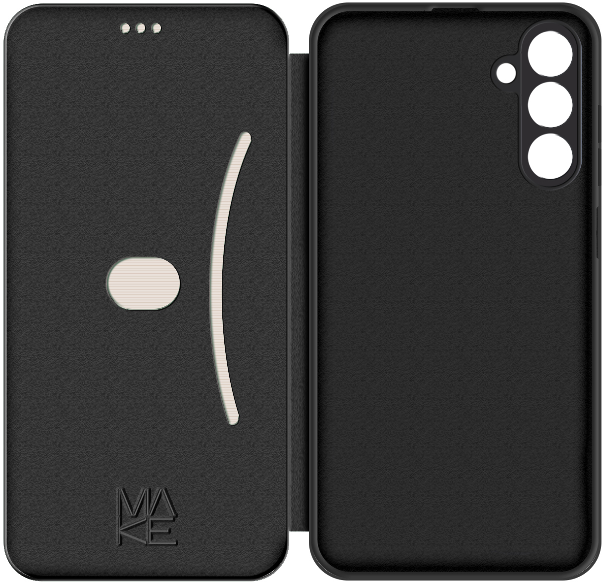 Чехол-книжка MakeFuture Samsung A26 Flip Black (MCP-SA26) фото