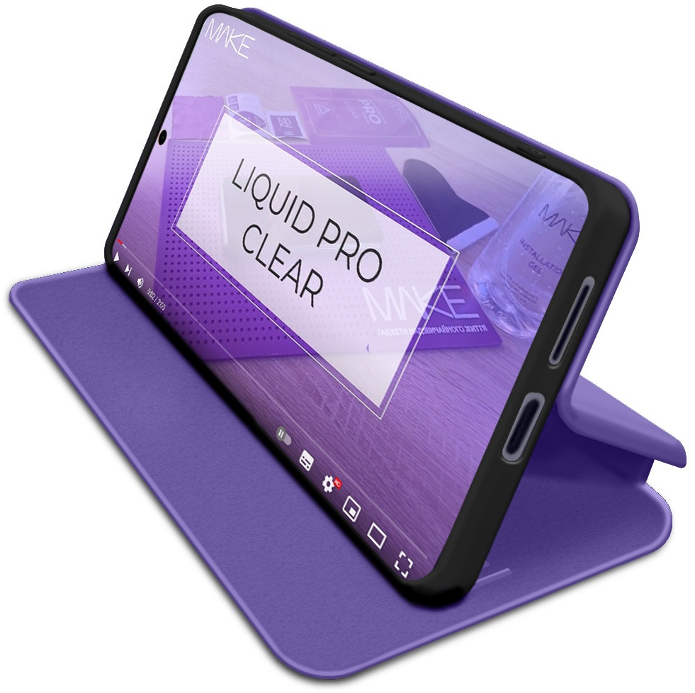 Чохол-книжка MakeFuture Samsung A36 Flip Lavender (MCP-SA36LR)фото3