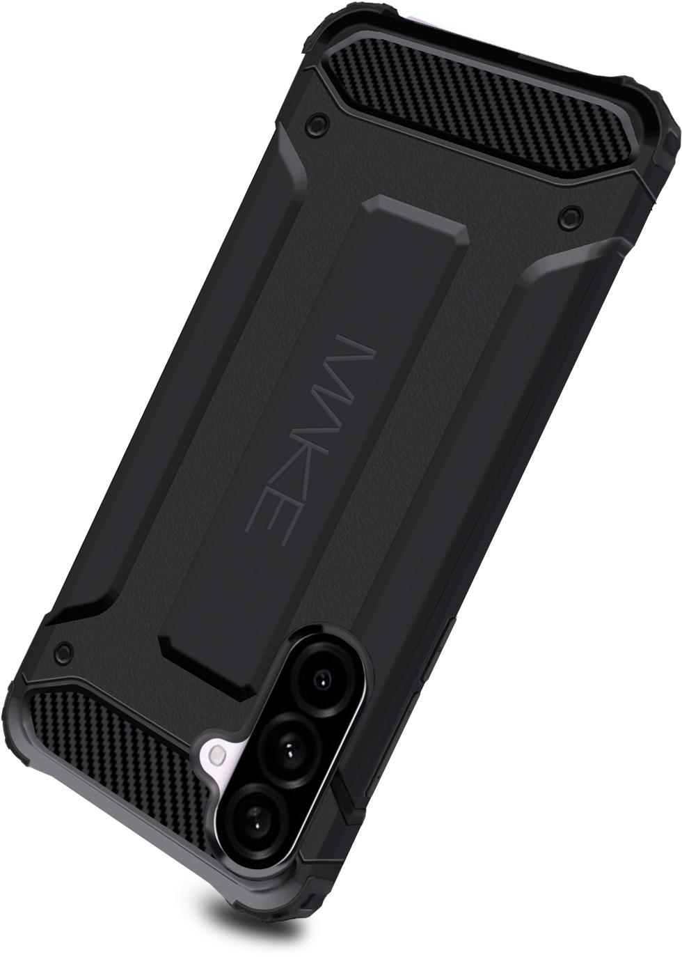 Чохол MakeFuture Samsung A56 (A566) Panzer Black (MCN-SA56)фото3