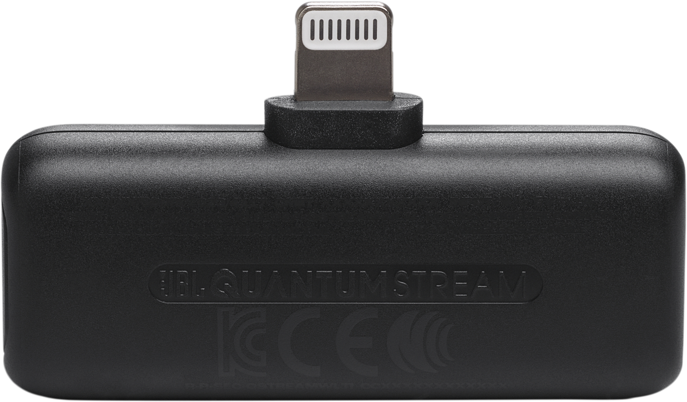 Микрофон JBL Quantum Stream Wireless Lightning Black (JBLSTRMWLLGHTBLK) фото