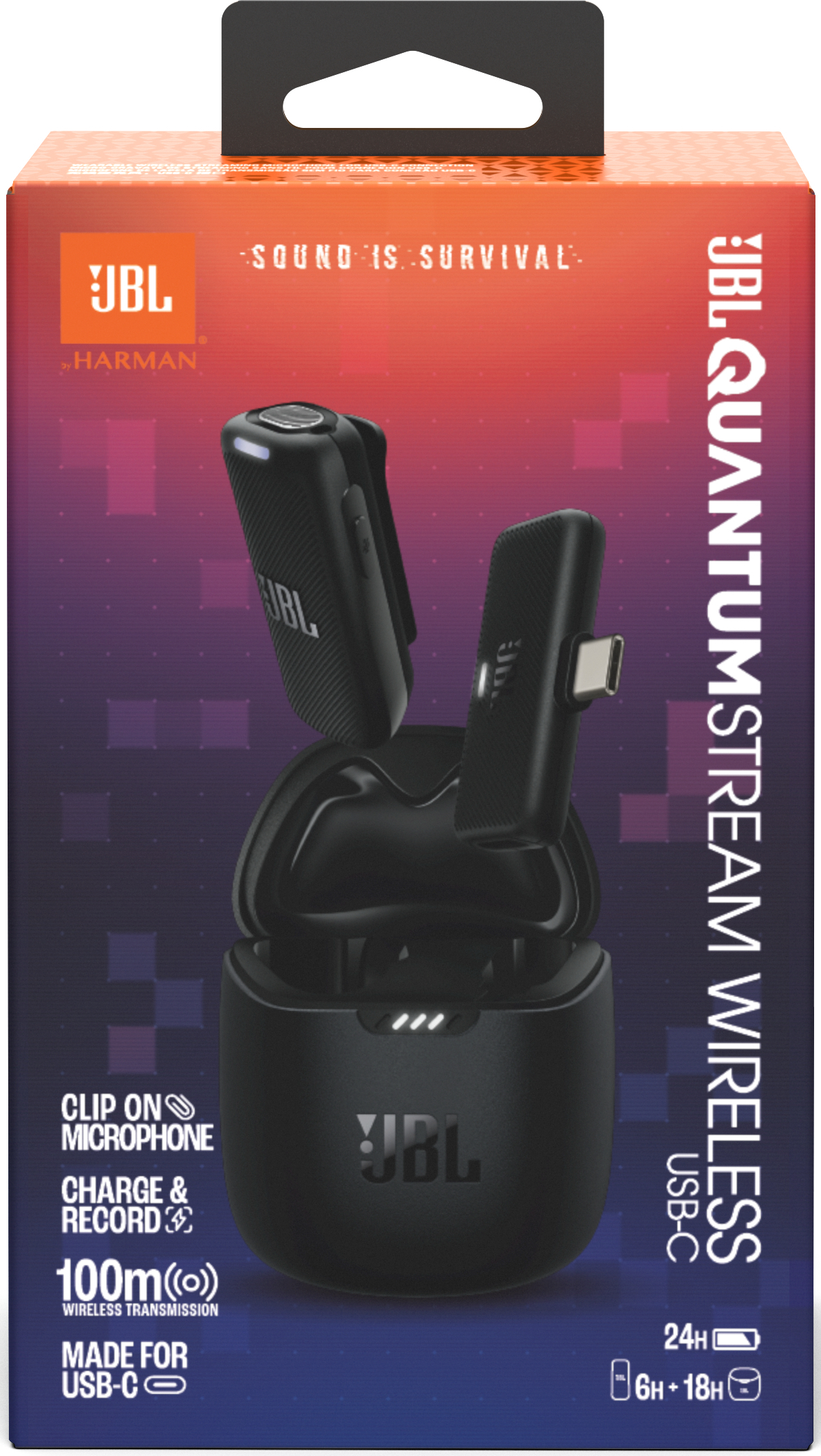 Мікрофон JBL Quantum Stream Wireless USB-C Black (JBLSTRMWLUSBCBLK)фото23
