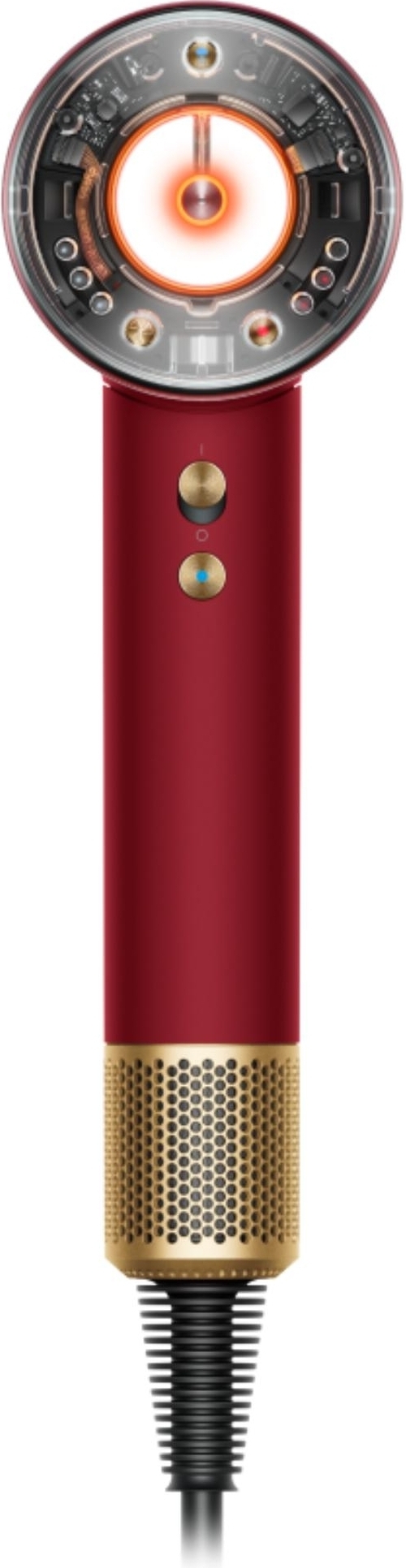 Фен Dyson Supersonic HD16 Nural Red Velvet/Gold (594823-01)фото3