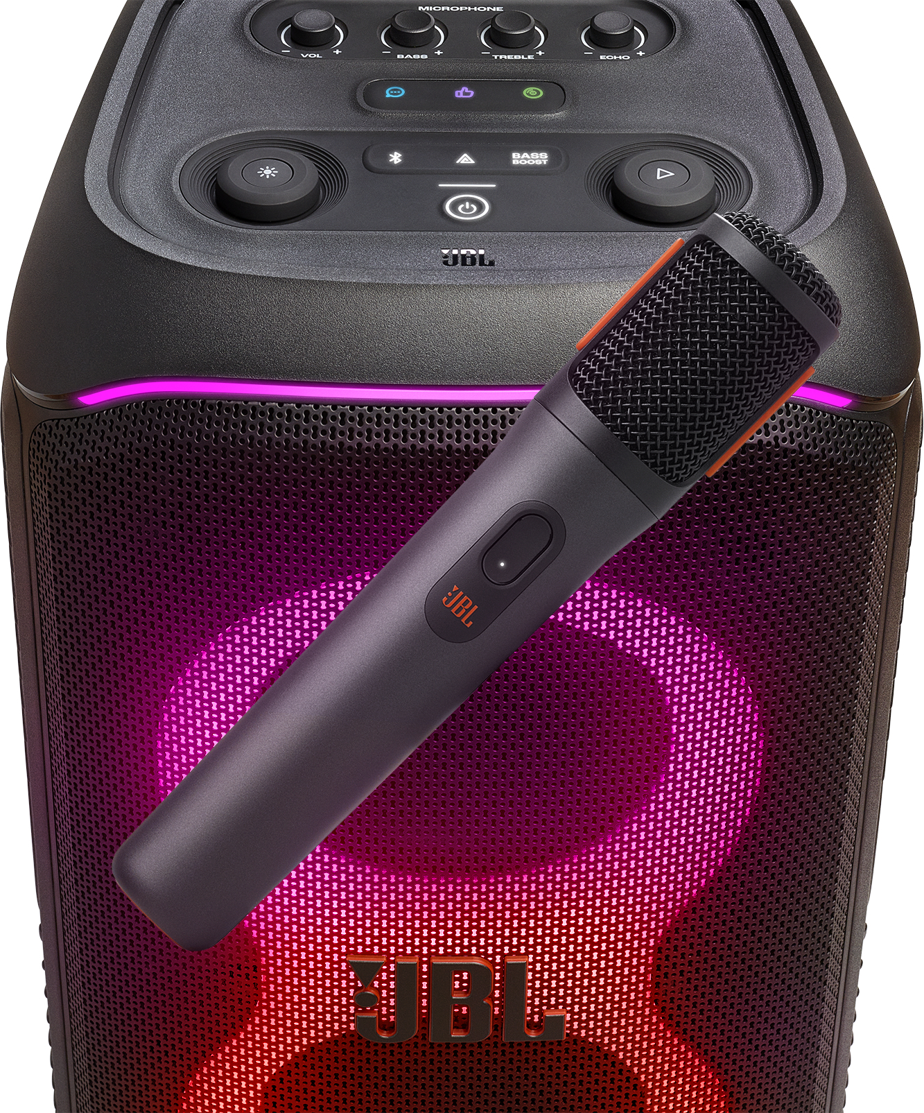 Мікрофон JBL PartyBox Wireless Mic Black (JBLPBWIRELESSMIC)фото11