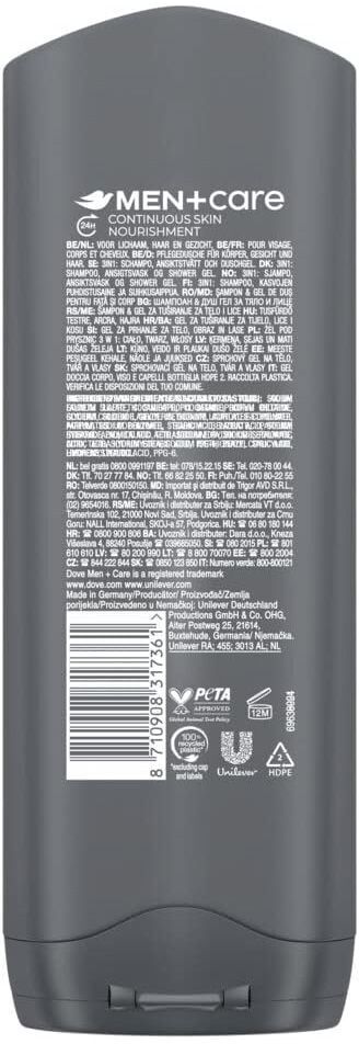 Гель для душа Dove Men+Care Cool Fresh 250 мл фото 2