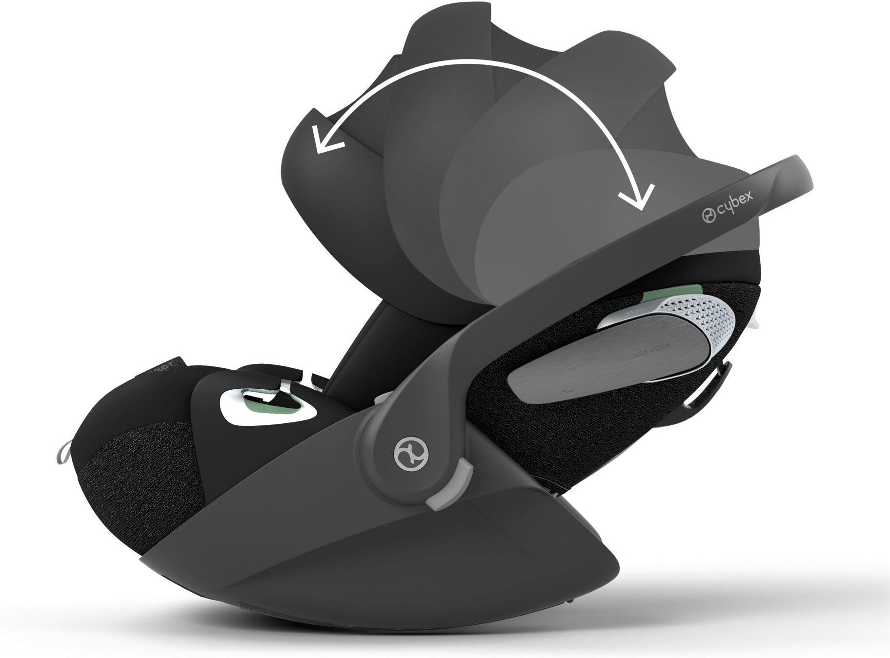 Автокресло Cybex Cloud T i-Size Sepia Black фото 6