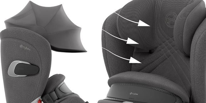 Автокресло Cybex Anoris T2 i-Size Plus Mirage Grey фото 9