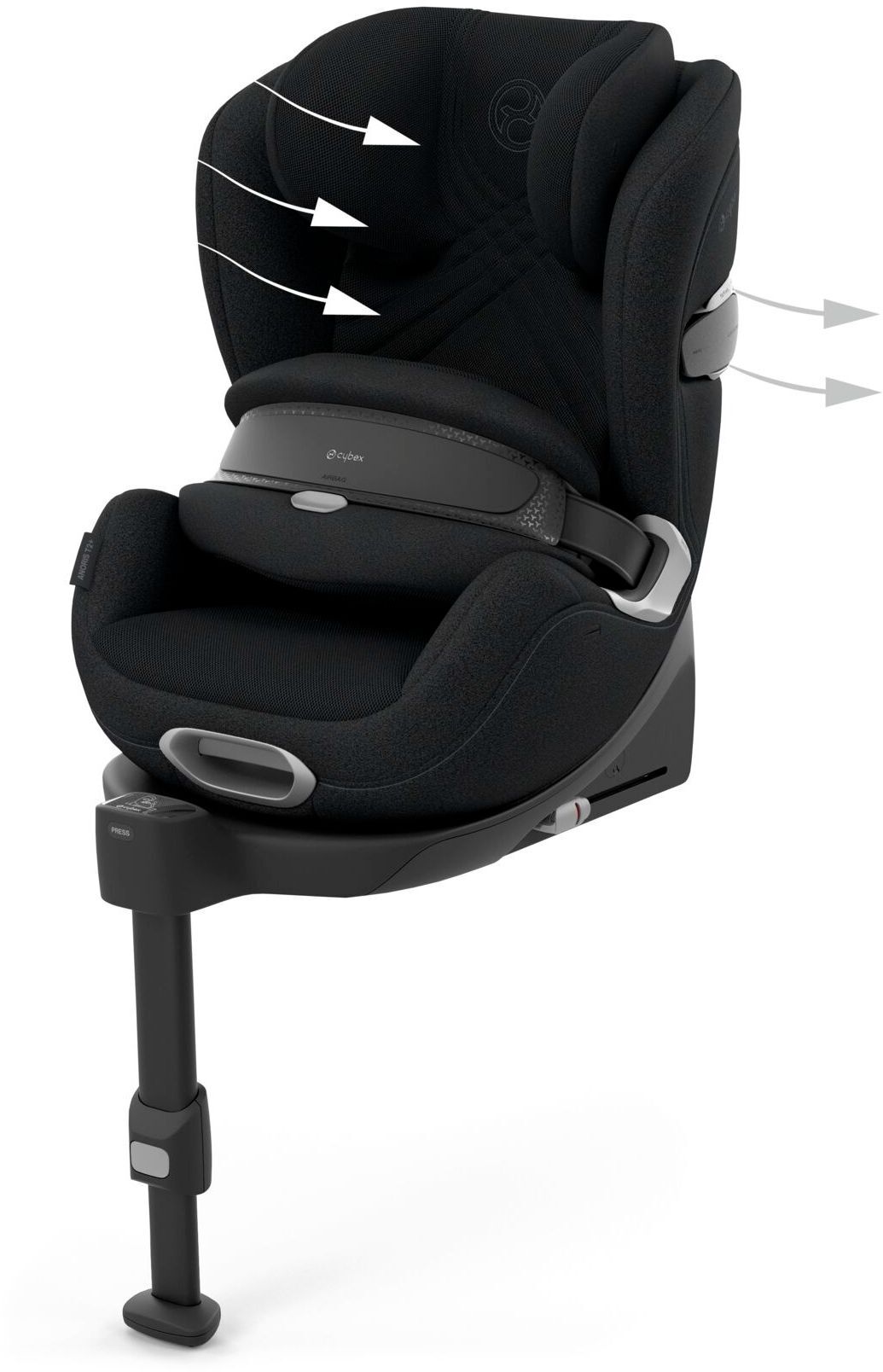 Автокрісло Cybex Anoris T2 i-Size Plus Sepia Blackфото9