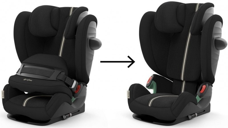 Автокрісло Cybex Pallas G i-Size Plus Moon Blackфото5