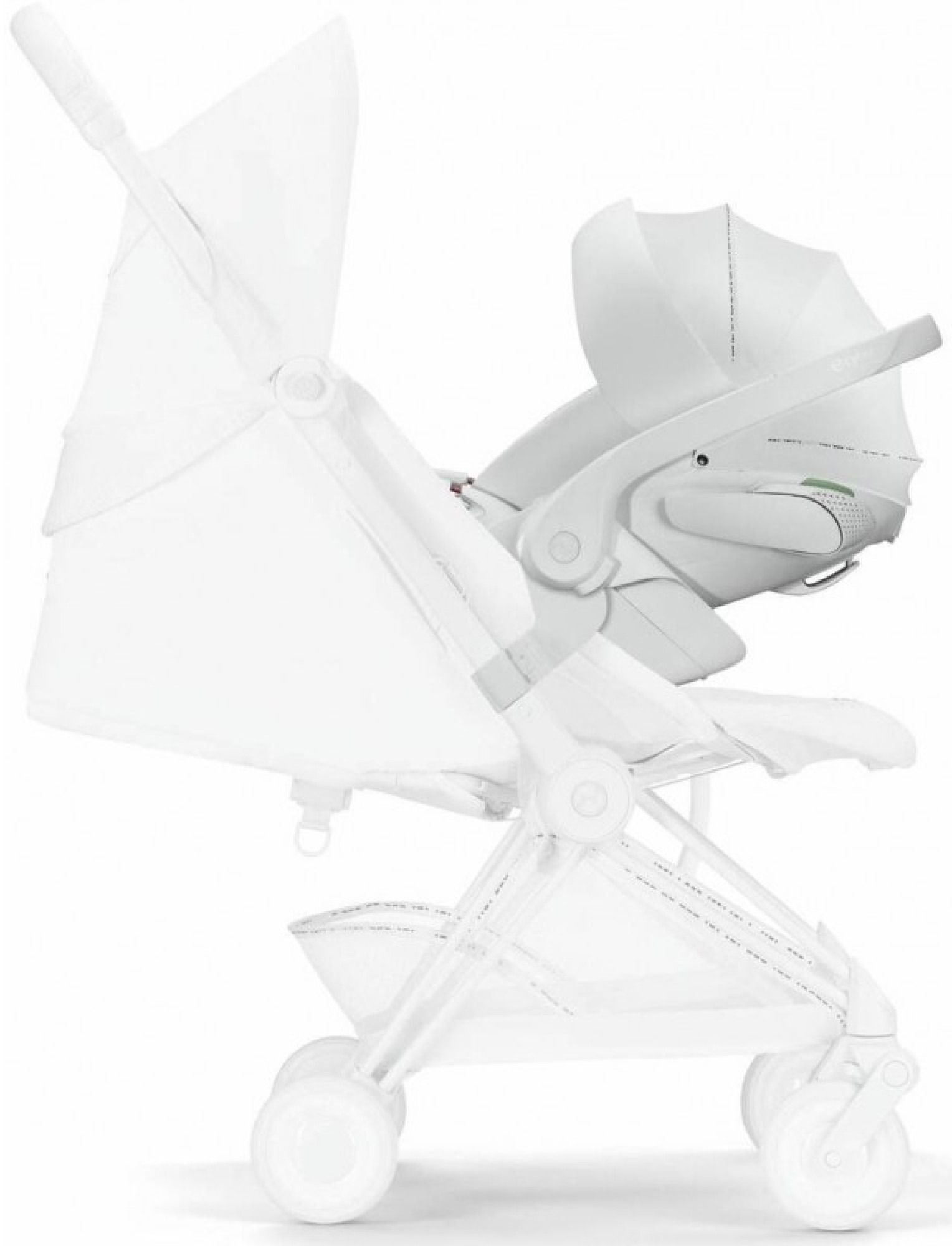 Автокресло Cybex Cloud T i-Size Urban Mobility White фото 9