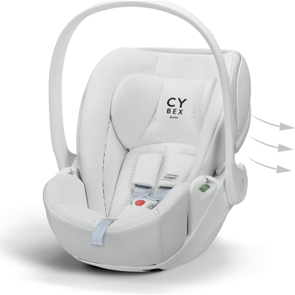Автокресло Cybex Cloud T i-Size Urban Mobility White фото 4