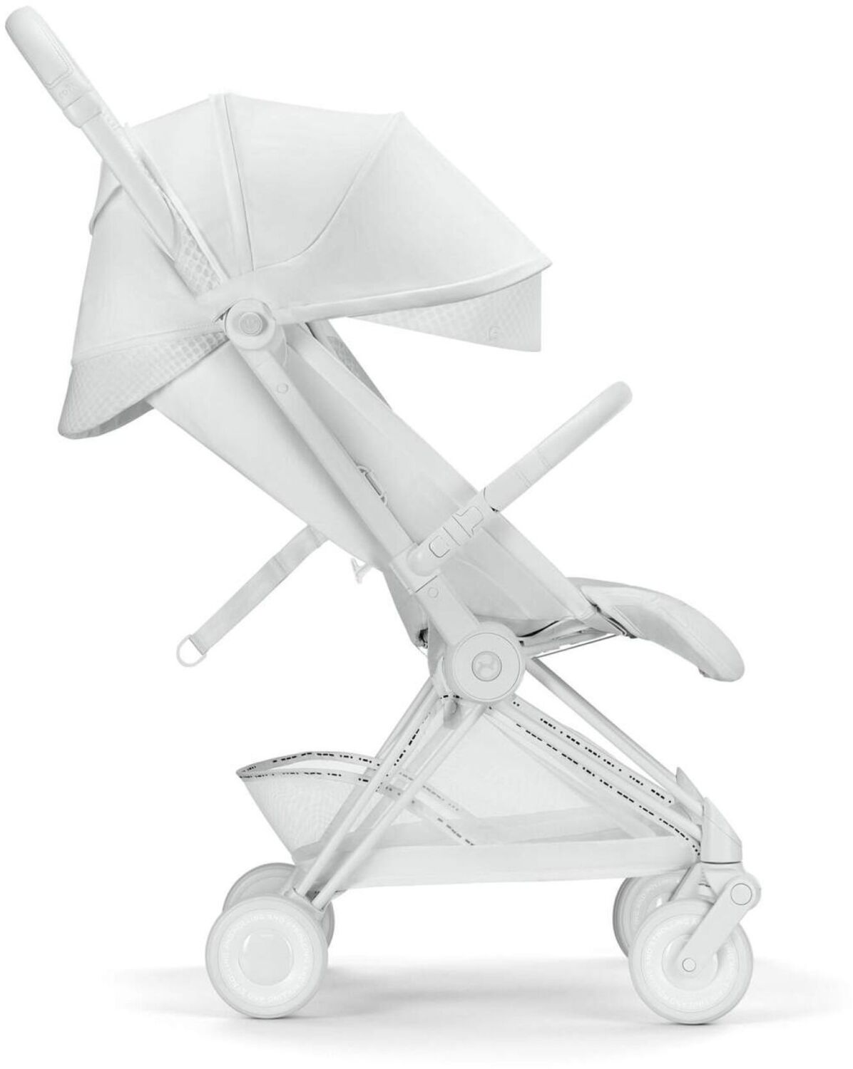 Прогулочная коляска Cybex Coya Urban Mobility White (с бампером и дождевиком) фото