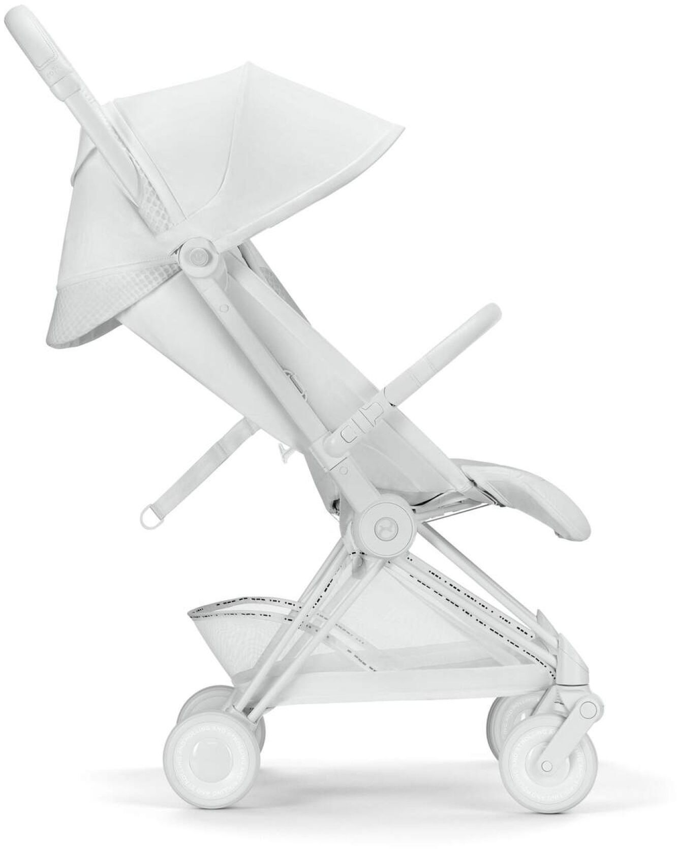 Прогулочная коляска Cybex Coya Urban Mobility White (с бампером и дождевиком) фото 4