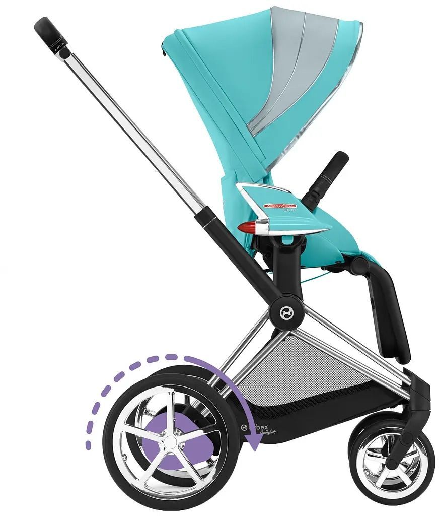 Прогулочная коляска Cybex ePriam by Jeremy Scott Car фото 3