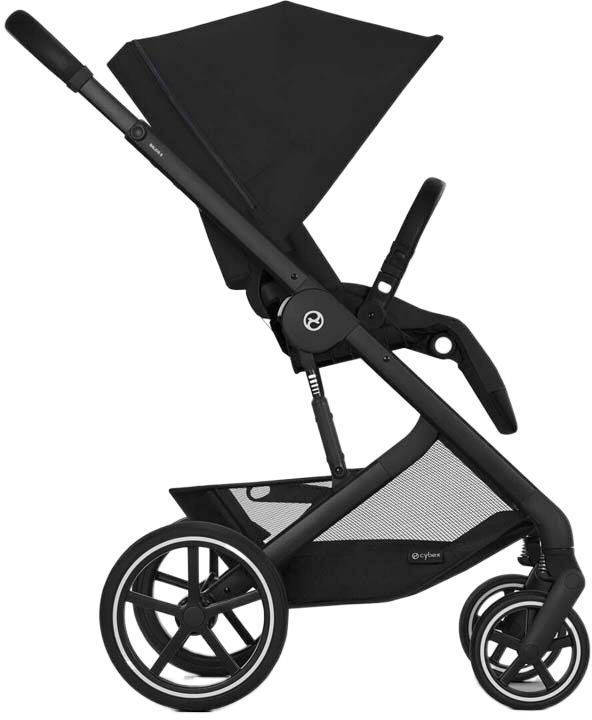 Коляска універсальна Cybex Balios S Lux BLK Moon Black (з бампером) (524001171)фото4