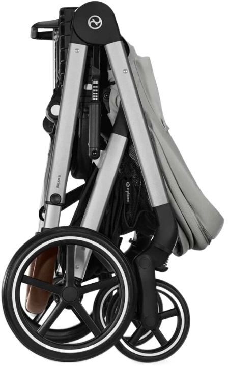 Прогулянкова коляска Cybex Balios S Lux SLV Stone Grey (з бампером) (524001179)фото6