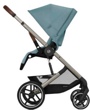 Прогулочная коляска Cybex Balios S Lux TPE Stormy Blue (с бампером) фото 4