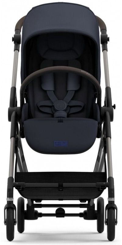 Прогулочная коляска Cybex Melio Dark Blue (с бампером) фото 2