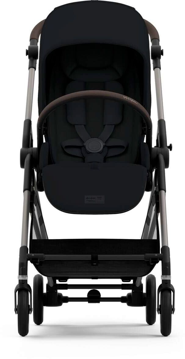 Прогулочная коляска Cybex Melio Magic Black (с бампером) фото 2
