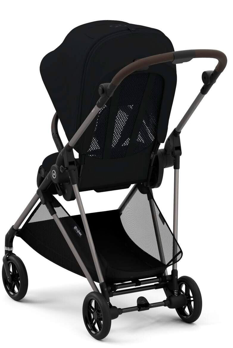 Прогулочная коляска Cybex Melio Magic Black (с бампером) фото 6