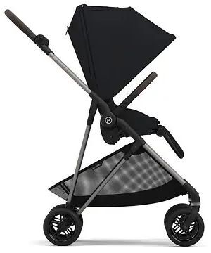 Прогулочная коляска Cybex Melio Magic Black (с бампером) фото 4