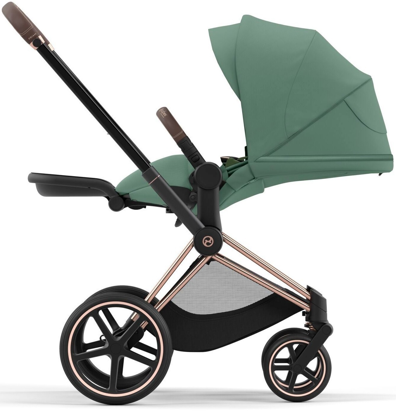 Чохол тканинний для прогулянкового блоку Cybex Priam Leaf Green (523000773)фото6