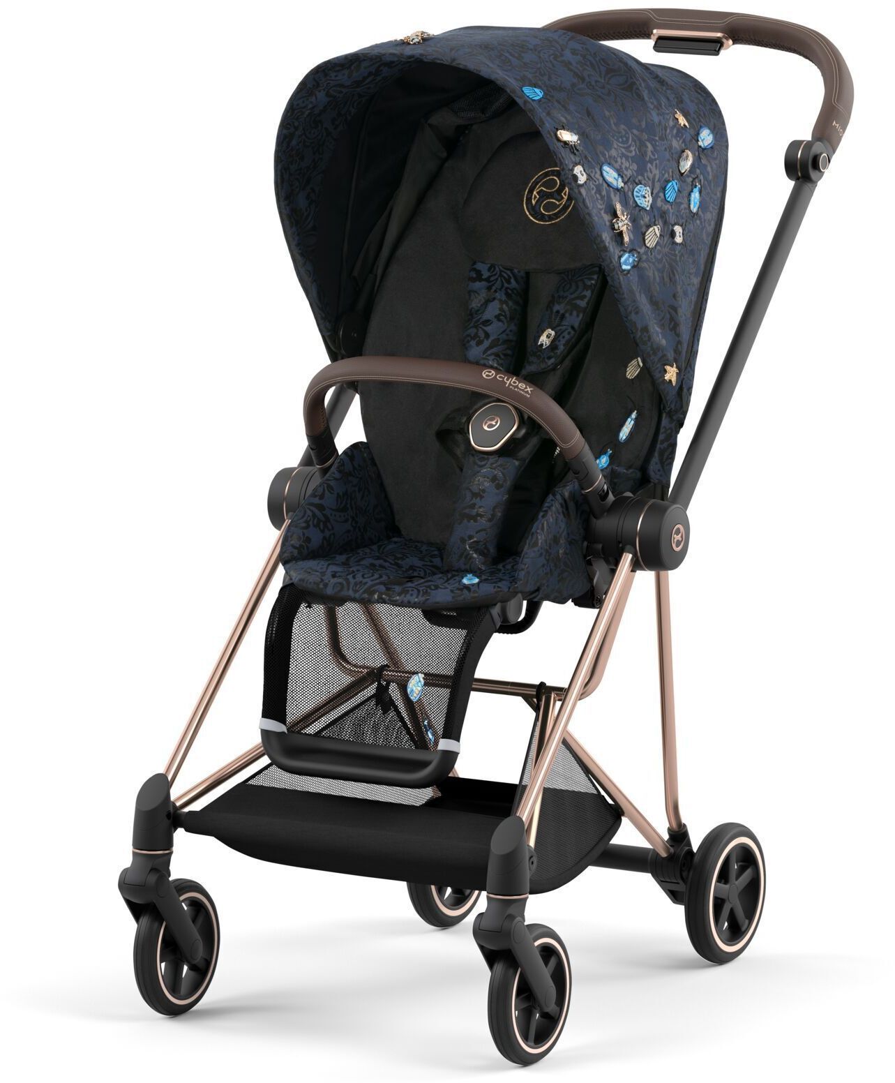 Чехол тканевый для прогулочного блока Cybex Mios Jewels of Nature фото 2