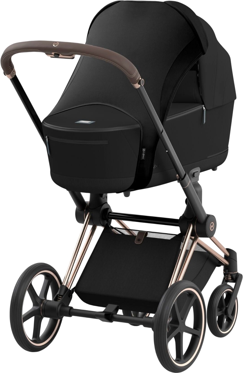 Солнцезащитный чехол для коляски Cybex Black фото 5