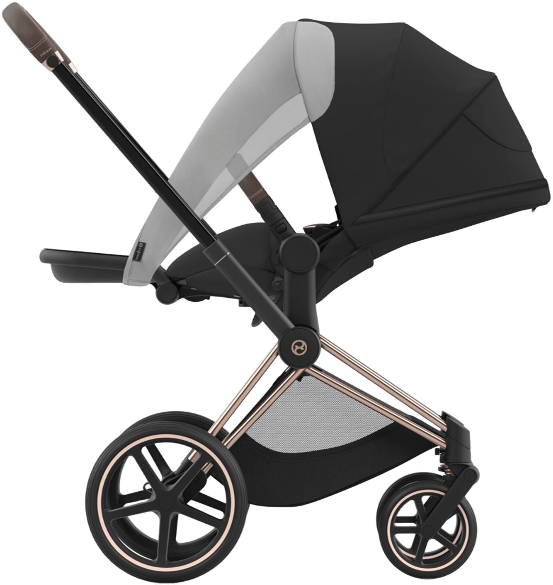 Солнцезащитный чехол для коляски Cybex Light Grey фото 2