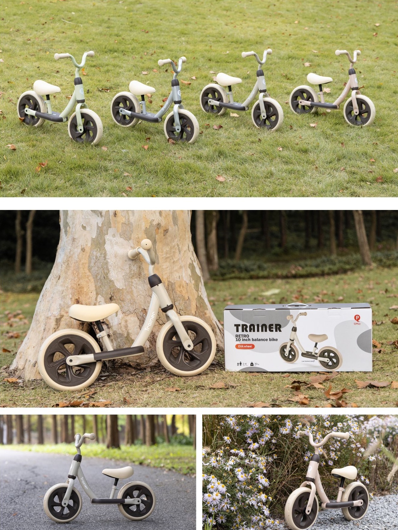 Беговел детский QPLAY Trainer EVA Silver (B700-2TrainerEVASilver) фото 3