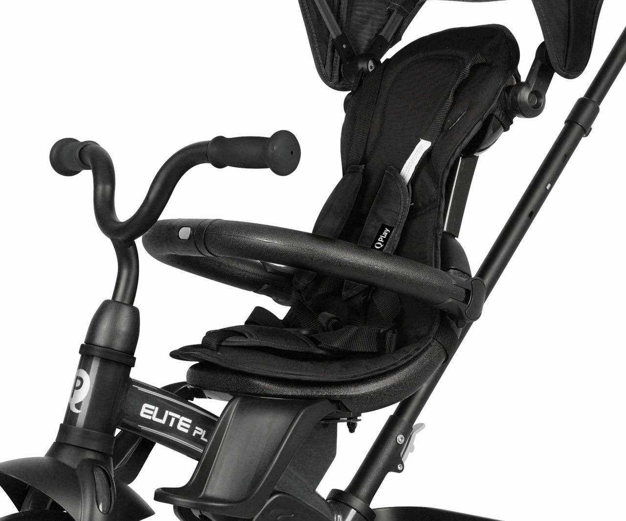Велосипед трехколесный детский QPLAY Elite Platinum Black (T10-ZElitePlatinumBlack) фото 3