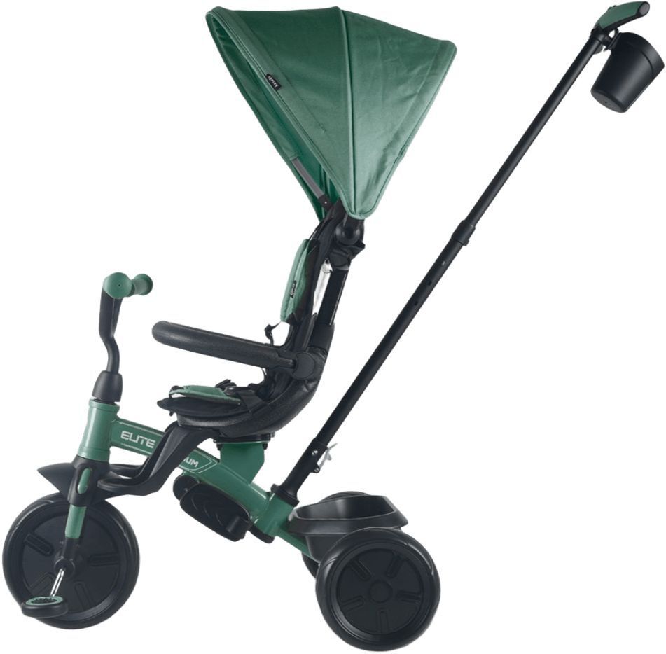 Велосипед трехколесный детский QPLAY Elite Platinum Green (T10-ZElitePlatinumGreen) фото 2