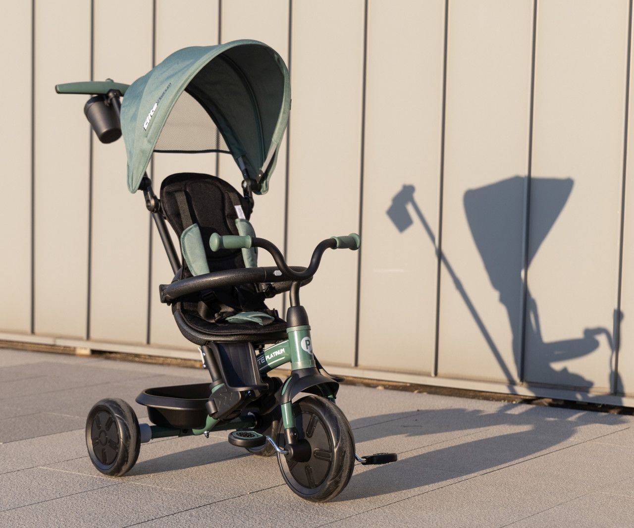 Велосипед трехколесный детский QPLAY Elite Platinum Green (T10-ZElitePlatinumGreen) фото 7