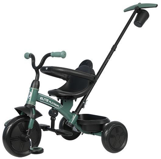 Велосипед трехколесный детский QPLAY Elite Platinum Green (T10-ZElitePlatinumGreen) фото 5